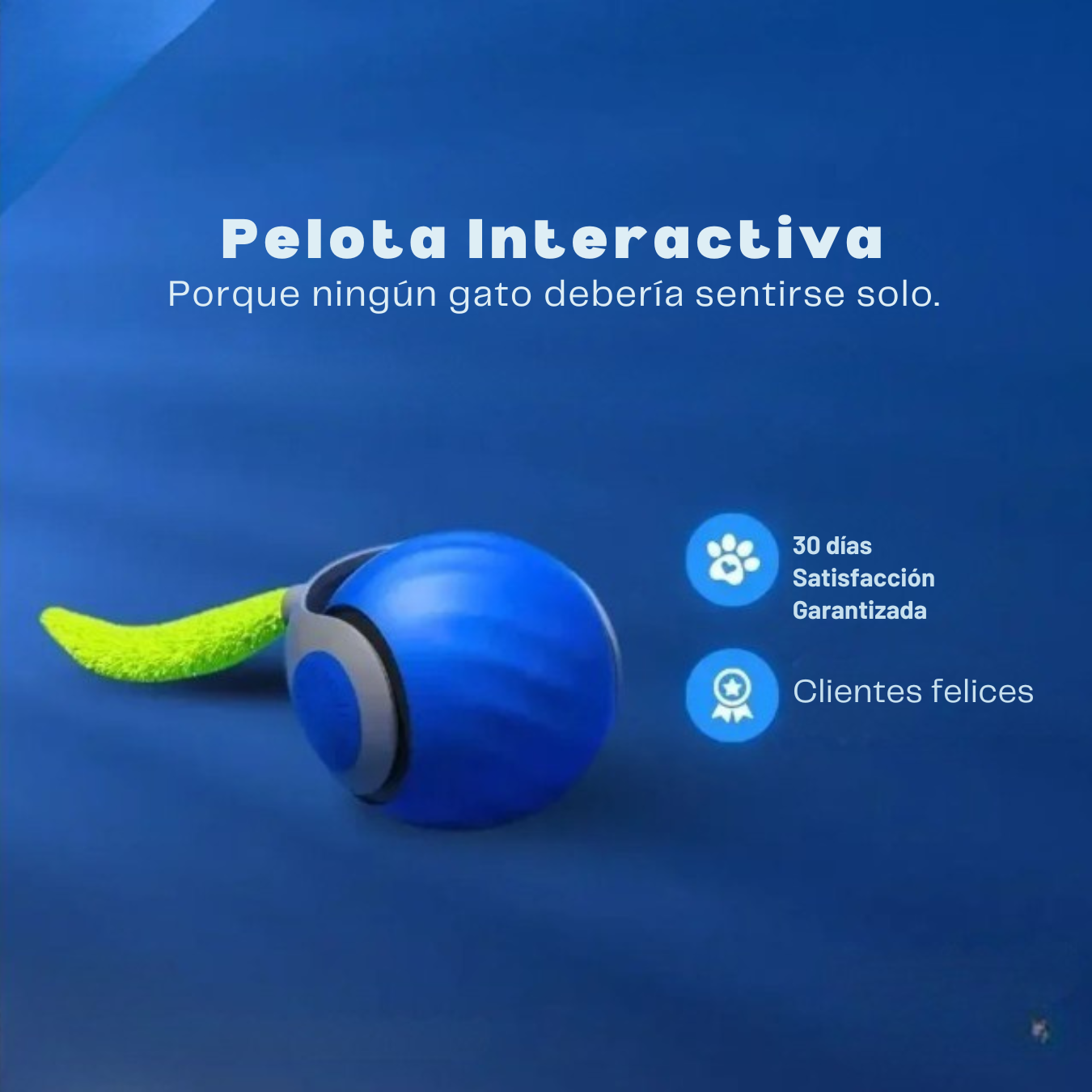 Juguete interactivo automático para gatos