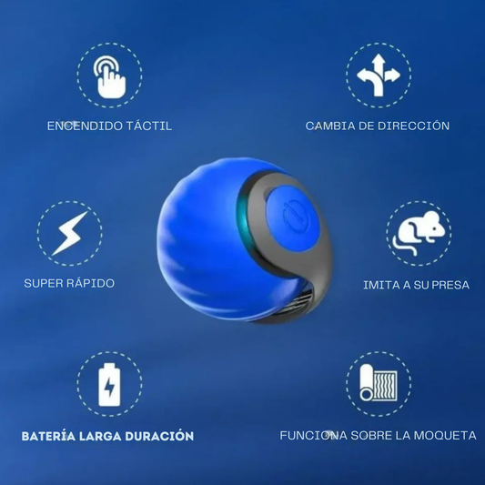 Juguete interactivo automático para gatos